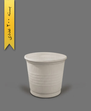 سطل گیاهی 1000 بلند - ظروف گیاهی یکبار مصرف آملون