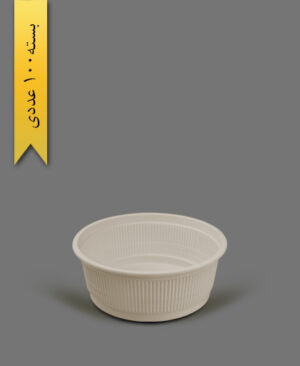 سطل گیاهی 1000 کوتاه - ظروف گیاهی یکبار مصرف آملون