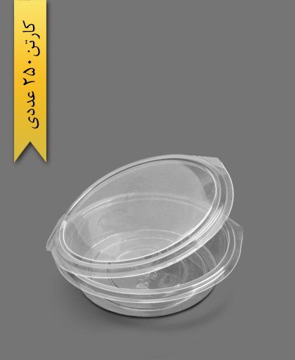 همبرگری تخت - ظرف یکبار مصرف پریما