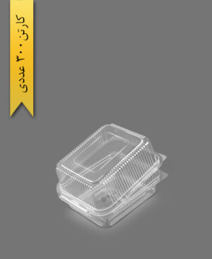 ظرف شیرینی L0 شفاف - ظروف یکبار مصرف MG