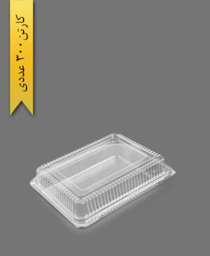 ظرف شیرینی L3 شفاف - ظروف یکبار مصرف MG