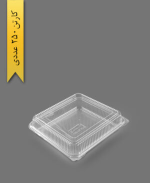 ظرف شیرینی L4 شفاف - ظروف یکبار مصرف MG