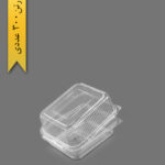 ظرف شیرینی L0 شفاف - ظروف یک‌بار مصرف MG