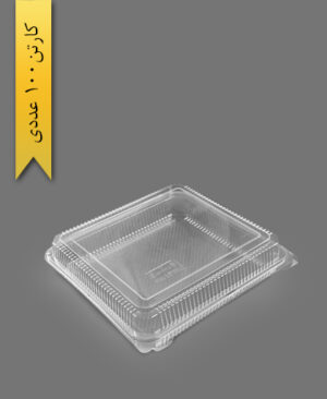 ظرف شیرینی L5 شفاف - ظروف یکبار مصرف MG